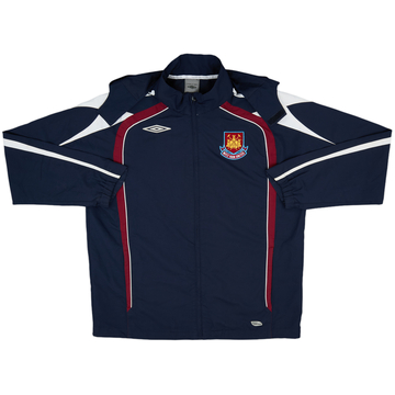 2009-10 West Ham Umbro Hooded Rain Jacket - 6/10 - (XXL)