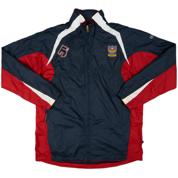 2005-06 Portsmouth Jako Hooded Rain Jacket - 7/10 - (XL)