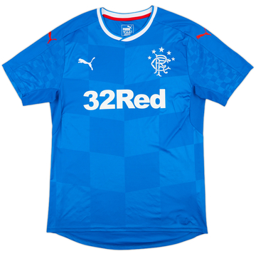 2016-18 Rangers Home Shirt - 8/10 - (L)