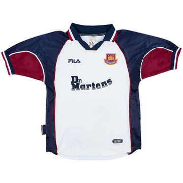 1999-01 West Ham Away Shirt - 7/10 - (XL.Boys)