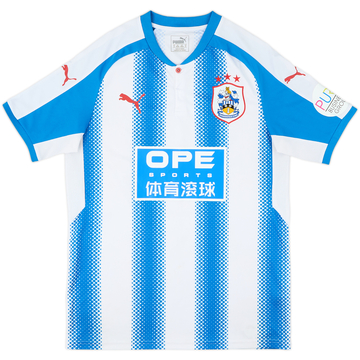 2017-18 Huddersfield Home Shirt - 7/10 - (M)