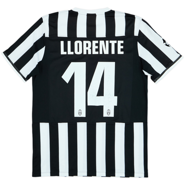 2012-13 Juventus Home Shirt Llorente #14 - 7/10 - (L)