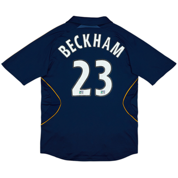2007-08 LA Galaxy Away Shirt Beckham #23 - 6/10 - (M)