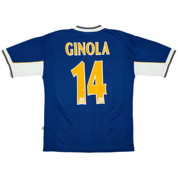1997-98 Tottenham Away Shirt Ginola #14 - 7/10 - (M)
