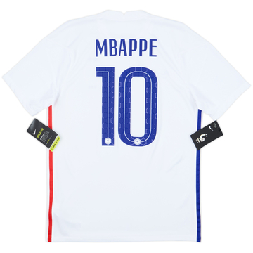 2020-21 France Away Shirt Mbappe #10 (M)