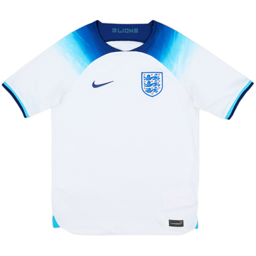 2022-23 England Home Shirt - 8/10 - (L.Boys)