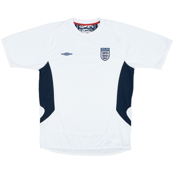2005-06 England Umbro Training Shirt - 9/10 - (M)