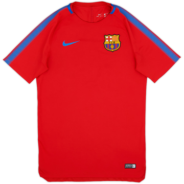 2017-18 Barcelona Nike Training Shirt - 8/10 - (S)