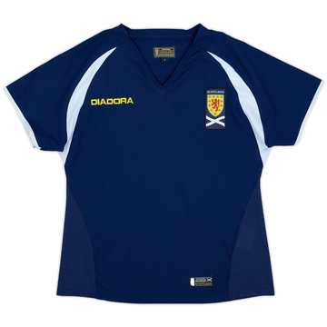 2003-05 Scotland Home Shirt - 7/10 - (Women's S)