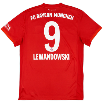 2019-20 Bayern Munich Home Shirt Lewandowski #9 - 8/10 - (M)