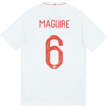 2018-19 England Home Shirt Maguire #6 - 7/10 - (M)
