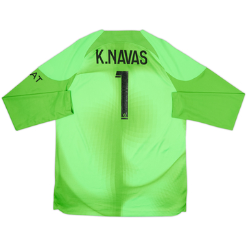 2022-23 Paris Saint-Germain GK Shirt Navas #1 - 7/10 - (L)