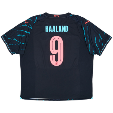 2023-24 Manchester City Third Shirt Haaland #9 - 10/10 - (XXL)