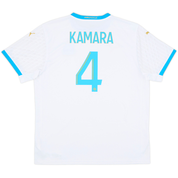 2020-21 Olympique Marseille Home Shirt Kamara #4 - 10/10 - (XL)