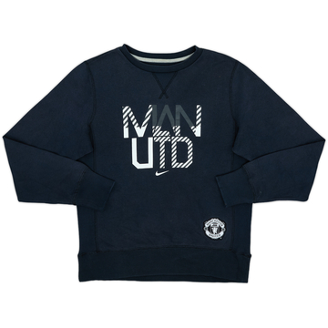 2012-13 Manchester United Nike Sweat Top - 7/10 - (M)