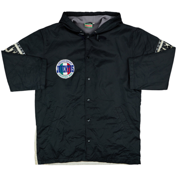 1990s Juventus Bootleg Hooded Bench Coat - 6/10 - (L)