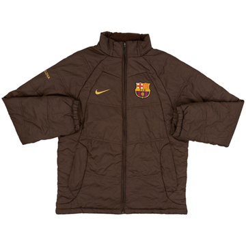 2008-09 Barcelona Nike Padded Bench Coat - 8/10 - (M)
