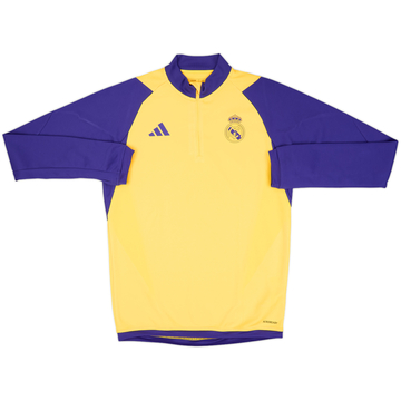 2023-24 Real Madrid adidas 1/4 Zip Drill Top - 7/10 - (S)