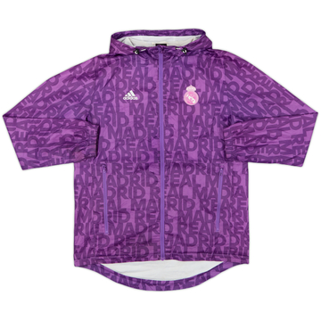 2016-17 Real Madrid adidas Hooded Rain Jacket - 6/10 - (M)