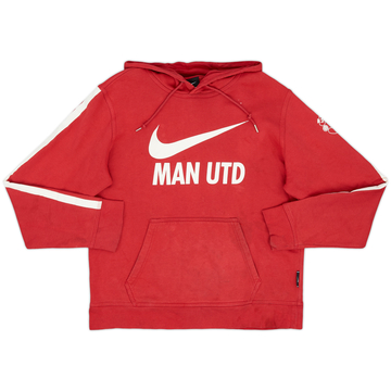 2014-15 Manchester United Nike Hooded Sweat Top - 6/10 - (M)
