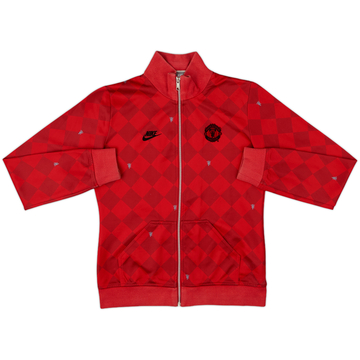 2009-10 Manchester United Nike Track Jacket - 7/10 - (M)