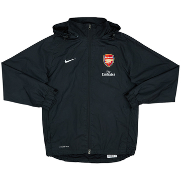 2012-13 Arsenal Nike Hooded Rain Jacket - 8/10 - (S)