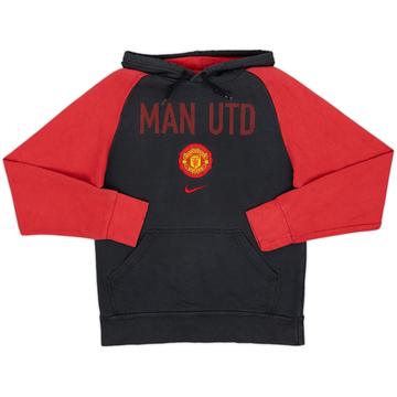 2009-10 Manchester United Nike Hoodie - 7/10 - (S)