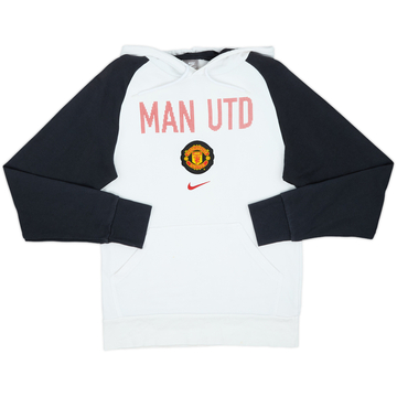 2009-10 Manchester United Nike Hoodie - 7/10 - (S)