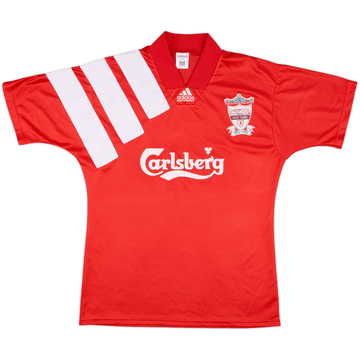 1991-92 Liverpool Home Shirt - 8/10 - (M)