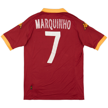 2012-13 Roma Home Shirt Marquinho #7 - 5/10 - (XL)