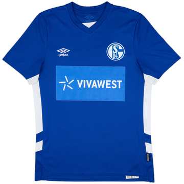 2021-22 Schalke Home Shirt - 10/10 - (M)