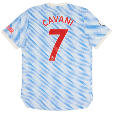 2021-22 Manchester United Authentic Away Shirt Cavani #7 - 6/10 - (M)