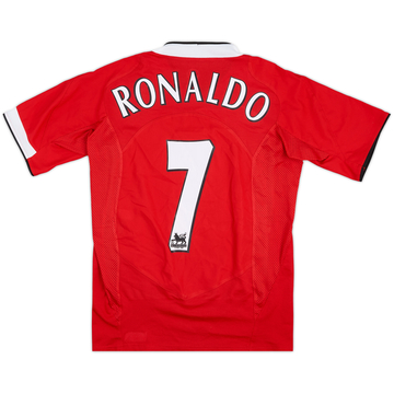 2004-06 Manchester United Home Shirt Ronaldo #7 - 7/10 - (S)