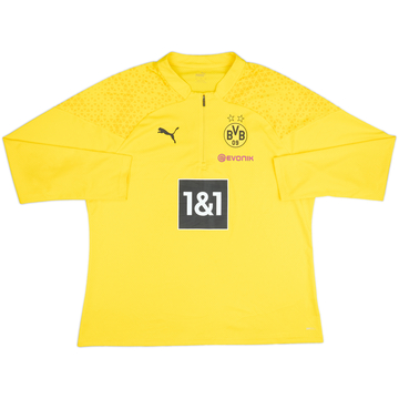 2022-23 Borussia Dortmund Puma 1/4 Zip Drill Top - 9/10 - (XXL)