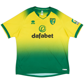 2019-20 Norwich Home Shirt - 6/10 - (6XL)