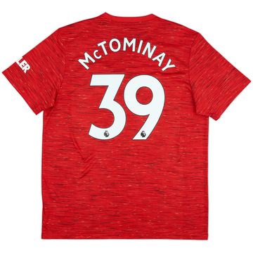 2020-21 Manchester United Home Shirt McTominay #39 - 9/10 - (XL)