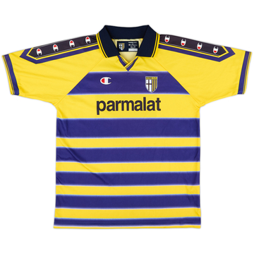 1999-00 Parma Basic Home Shirt - 8/10 - (XL.Boys)