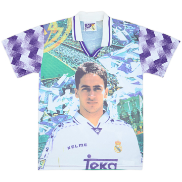 1996-97 Real Madrid Taquy Fan Shirt Raul #7 - 8/10 - (S)
