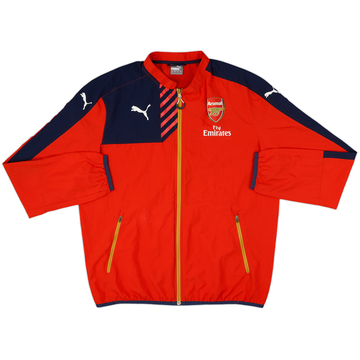 2015-16 Arsenal Puma Track Jacket - 8/10 - (L)
