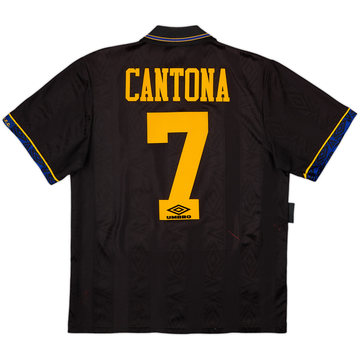 1993-95 Manchester United Camiseta Visitante Cantona #7 - 6/10 - (M)