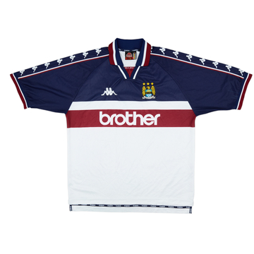 1997-98 Manchester City Away Shirt - 8/10 - (XL)
