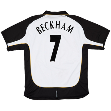 2001-02 Manchester United Centenary Away/Third Shirt Beckham #7 - 5/10 - (XXL)