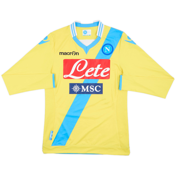 2013-14 Napoli Third L/S Shirt - 6/10 - (S)