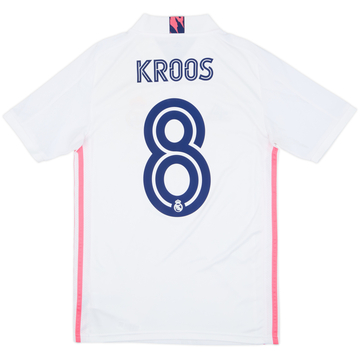 2020-21 Real Madrid Home Shirt Kroos #8 - 7/10 - (XS)