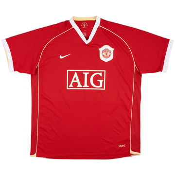2006-07 Manchester United Home Shirt - 5/10 - (XL)