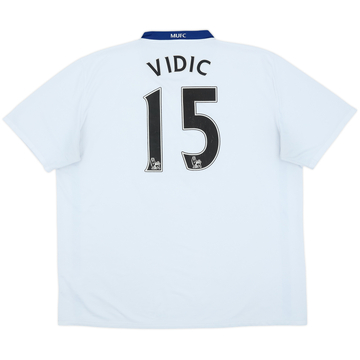 2008-10 Manchester United Away Shirt Vidic #15 - 5/10 - (XXL)