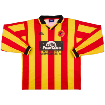1999-00 Sporting Martinus Home L/S Shirt #9 - 7/10 - (XL)