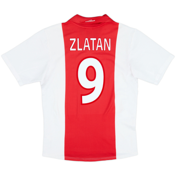 2001-02 Ajax Home Shirt Zlatan #9 - 7/10 - (S)