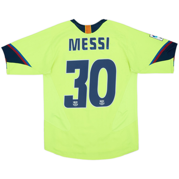 2005-06 Barcelona Away Shirt Messi #30 - 6/10 - (S)