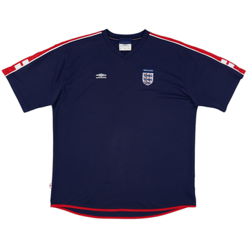 2000-01 England Umbro Training Shirt - 8/10 - (XXL)